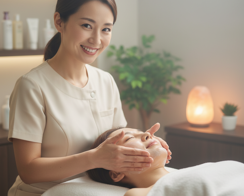 お客様に寄り添うエステティシャン