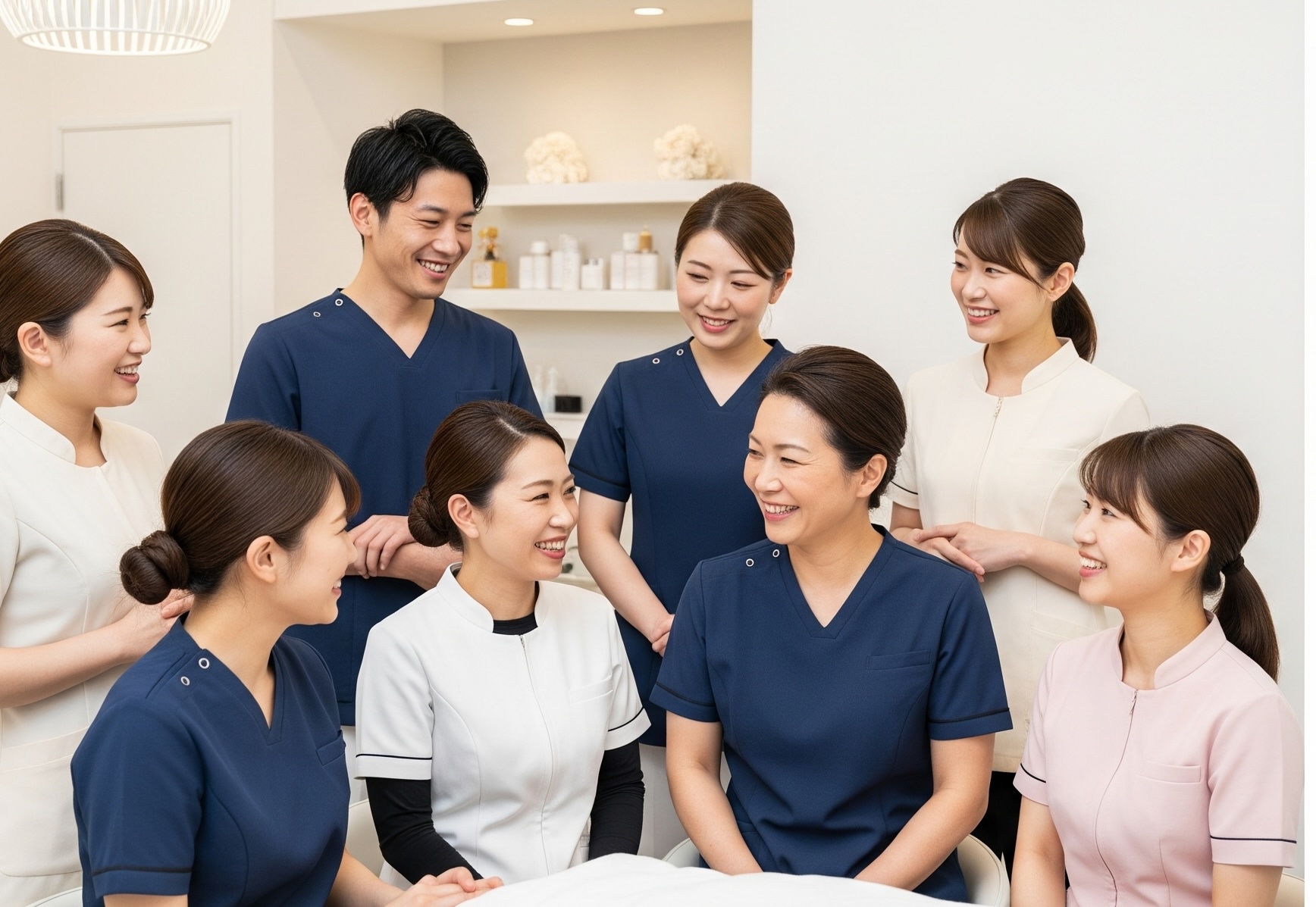 多様な年齢層が活躍するエステ業界