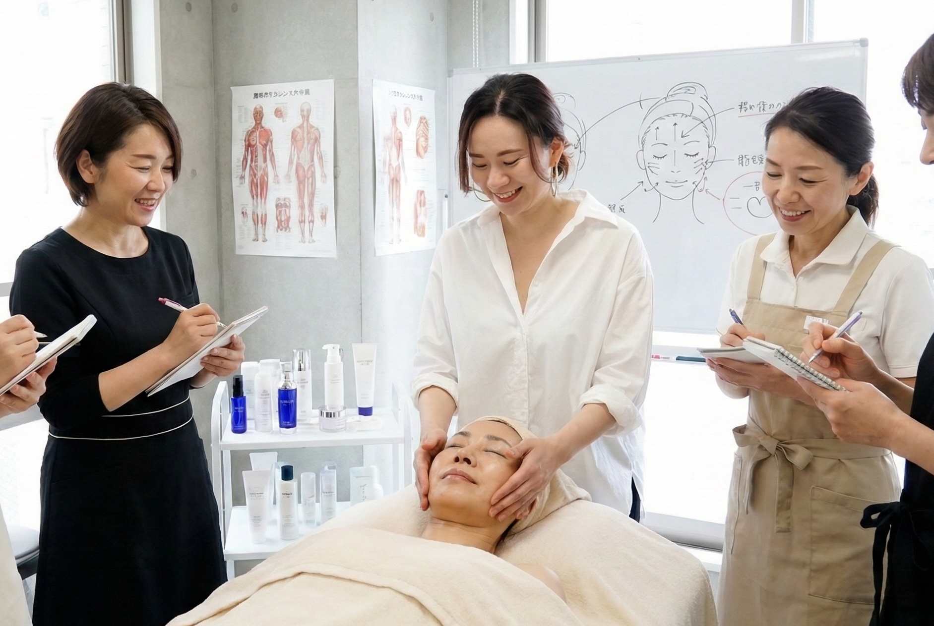 40代からのフェイシャルスクール