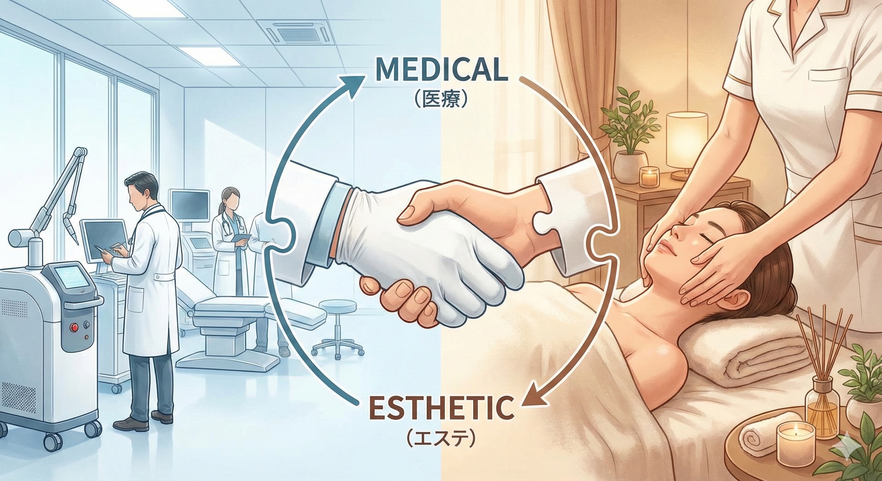 美容医療とエステ