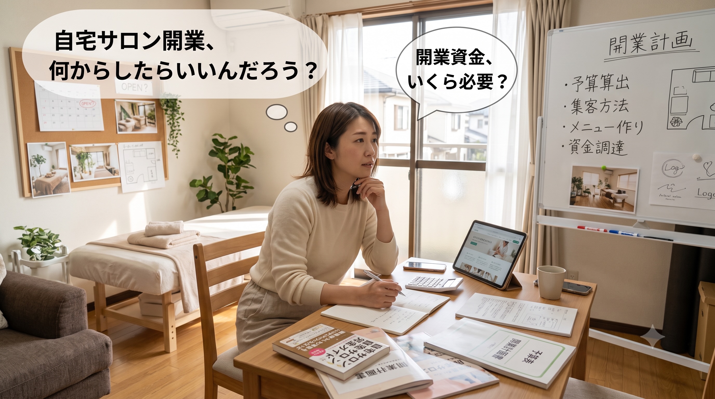 自宅サロン