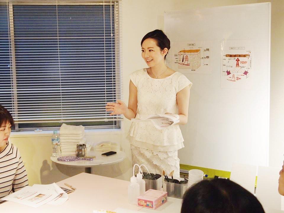 永松麻美,美容レッスン,講座,SUHADA,プロのエステティシャンになる方法,
